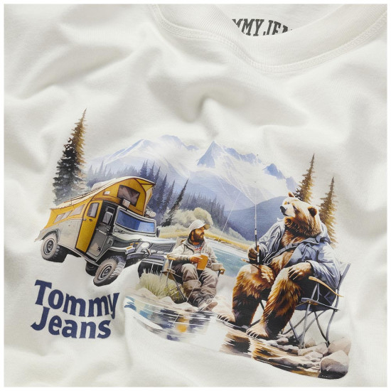 Tommy Hilfiger Ανδρική κοντομάνικη μπλούζα Camping Graphic Tee